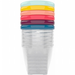 Babymoov Bowls Multicolor kauss kaanega 6x250 ml