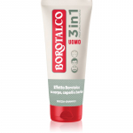 Borotalco MEN 3 in 1 Du&scaron;igeel  Mle n&auml;ole, kehale ja juustele l&otilde;hnatooted Musk 200 ml