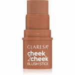Claresa Cheek 2 Cheek P&auml;ikesekreempuuder pulgakujuline varjund 01 Neutral Sand 6 g