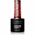 Claresa SoakOff UV/LED Color Dusty Rose Geelk&uuml;&uuml;nelakk varjund 3 5 g