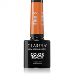 Claresa SoakOff UV/LED Color Fluo Geelk&uuml;&uuml;nelakk varjund 3 5 g