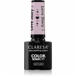 Claresa SoakOff UV/LED Color Love Story Geelk&uuml;&uuml;nelakk varjund 3 5 g