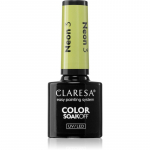 Claresa SoakOff UV/LED Color Neon Geelk&uuml;&uuml;nelakk varjund 3 5 g