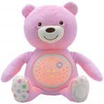 Chicco Baby Bear First Dreams projektor meloodiaga Pink 0 m+ 1 tk