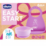 Chicco Easy Start 6m+ s&ouml;&ouml;giriistade komplekt lastele Pink