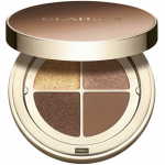 Clarins Ombre 4 Colour Eye Palette Lauv&auml;rvipalett pikaajalise m&otilde;juga varjund 04 - Brown Sugar Gradation 4.2 g