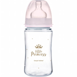 Canpol babies Royal Baby beebipudel 3m+ Pink 240 ml