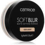 Catrice Soft Blur Matte Setting Powder fikseeriv tolmpuuder varjund 020 Light 8 g