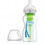 Dr. Brown's Options+ Wide-Neck koolikuid ennetav klaaspudel 1 tk