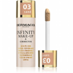 Dermacol Infinity T&auml;ielikult kattev jumestuskreem SPF 15 varjund 03 Sand 20 g