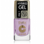 Delia Cosmetics Coral Nail Enamel Hybrid Gel Geelk&uuml;&uuml;nelakk varjund 141 11 ml