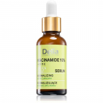 Delia Cosmetics Niacinamide 10% + zinc Restruktureeriv seerum n&auml;ole, kaelale ja dekolteele 30 ml