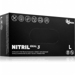Espeon Nitril Ideal3 Black puudrita nitriilkindad suurus L 100 tk