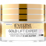 Eveline Cosmetics Gold Lift Expert Pinguldav kreem kullaga 70+ 50 ml