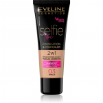 Eveline Cosmetics Selfie Time Jumestus- ja peitekreem kaks-&uuml;hes varjund 03 Vanilla 30 ml