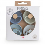 FRIGG 4 Pack Edition Size 1:0-6 months lutt Skyline Serenity