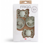 FRIGG Baby's First Pacifier​ Moonlight Sailing lutt Sage
