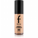 flormar Perfect Coverage Mat Touch Foundation Matistav jumestuskreem kombineeritud kuni rasusele nahale varjund 308 Fair Ivory 30 ml