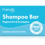 Friendly Soap Natural Shampoo Bar Peppermint & Eucalyptus Looduslik seep juustele 95 g