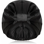 GLOV Anti-Frizz Satin Sleep Cap satiinturban juustele Black 1 tk