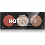 Inglot Face Palette Valgustpeegeldav kreem, p&auml;ikesepuuder ja p&otilde;sepuna varjund HOT STUFF 7.2 g
