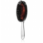 Janeke Chromium Line Air-Cushioned Brush with Bristles and Nylon Reinforcement Ovaalne juuksehari 22 x 7 cm 1 tk