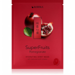 KORIKA SuperFruits Pomegranate - Hydrating Sheet Mask Niisutav n&auml;o lehtmask 25 g