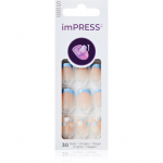 KISS imPRESS The No Glue Mani Kunstk&uuml;&uuml;ned isekleepuvad 30 tk
