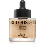 KUNDAL Objet Satin Glow Shimmer Oil S&auml;rav &otilde;li niisutava toimega varjund Fabulous Gold 45 ml