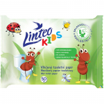 Linteo Kids Wet Toilet Paper niisutatud tualettpaber lastele 50 tk