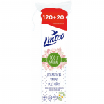Linteo Natural Cotton Pads vatipadjad 140 tk