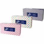 Linteo Paper Tissues Two-ply Paper, 200 pcs per box pabersalvr&auml;tikud 200 tk