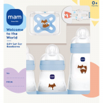 MAM Welcome to the World 0m+ Kinkekomplekt beebide jaoks Blue 1 tk