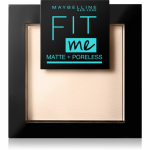 MAYBELLINE NEW YORK Fit Me! Matte+Poreless Matistav puuder varjund 120 Classic Ivory 9 g