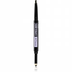 MAYBELLINE NEW YORK Express Brow Satin Duo Kulmupliiats ja-puuder topelt varjund 04 - Dark Brown
