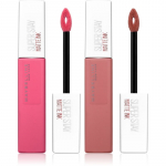 MAYBELLINE NEW YORK Make-Up Set Huulepulga komplekt mati efektiga
