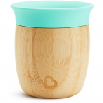 Munchkin Bambou Open Cup Tass 6 m+ Turquoise 150 ml