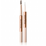 Revolution Fluffy Brow Filter Duo Kahe otsaga kulmupliiats fikseerimiseks ja kuju andmiseks varjund Blonde 0.12 g