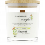 Nacomi Soy Candle Home Fragrances l&otilde;hnak&uuml;&uuml;nal puidust taht 140 g