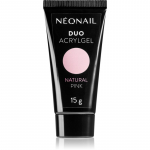 NEONAIL Duo Acrylgel Natural Pink Geel geel- ja akr&uuml;&uuml;lk&uuml;&uuml;nte jaoks varjund Natural Pink 15 g