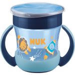 NUK Magic Cup Night Tass k&auml;epidemetega 6m+ Blue 160 ml