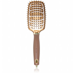 Olivia Garden Expert Flex Lame hari nailonkiududega Gold&Brown 1 tk