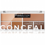 Revolution Relove Conceal Me Peitekreemi palett varjund Medium 2,8 g