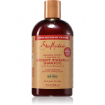 Shea Moisture Manuka Honey & Mafura Oil intensiivselt niisutav &scaron;ampoon kuivadeleja kahjustatud juustele 384 ml