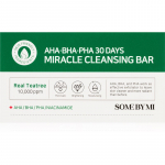 Some By Mi AHA∙BHA∙PHA 30 Days Miracle Cleansing Bar Niisutav puhastusseep rasusele ja probleemsele nahale 106 g