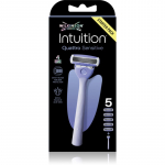 Wilkinson Sword Intuition Quattro Sensitive Pardel + varuterad 5 tk