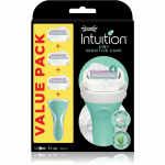 Wilkinson Sword Intuition 2 in 1 Sensitive Care Pardel + varuterad, 3 tk