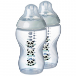 Tommee Tippee Natural Start Anti-Colic isesteriliseeruv lutipudel Nature Medium Flow 3 m+ 2x340 ml
