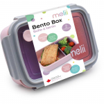 Melii Bento Box L&otilde;unakarp Pink, Purple, Gray 880 ml