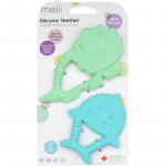 Melii Teethers n&auml;rimism&auml;nguasi Dino & Shark 2 tk